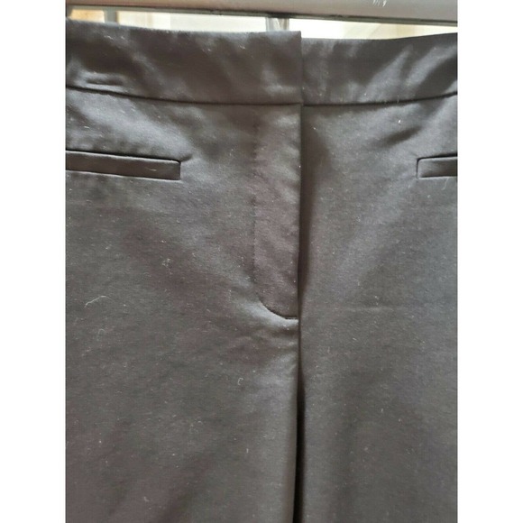 Fabulously Slimming Women Black Cotton & Polyester Mid Rise Straight Leg Pant 1 - Picture 4 of 9